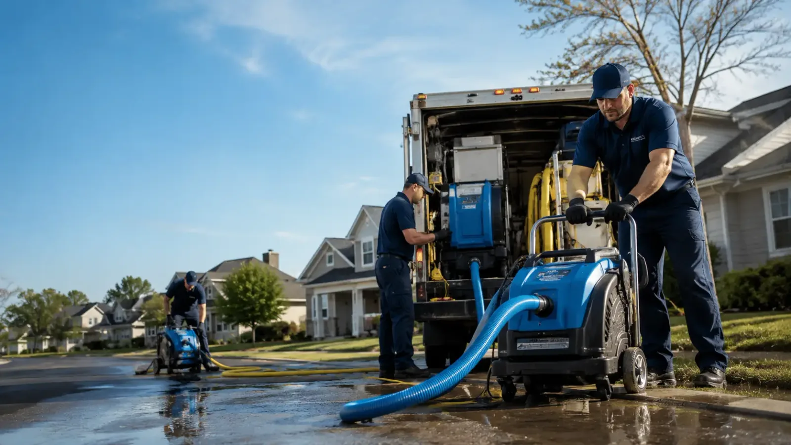 Flood Damage Cleanup in Petroleum, WV